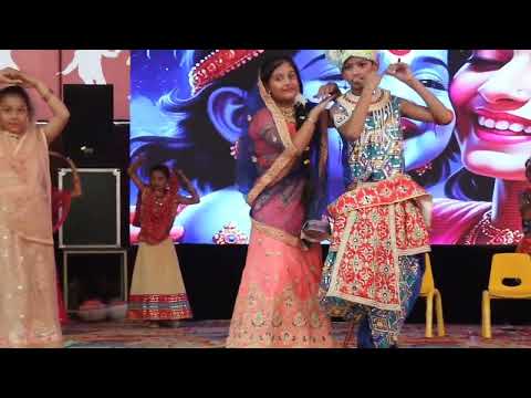 Janmashtami Dance | Annual Function 2025 | ADHARSHILA SCHOOL ABOHAR 
