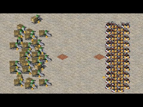 GGi vs War Miners - Same Cost - Red Alert 2