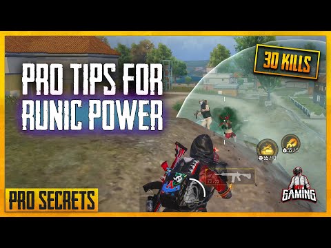 Runic Power THE BEST PRO TIPS for Epic Wins - 30 Kills - New Runic Power Mode Tricks PUBG Mobile