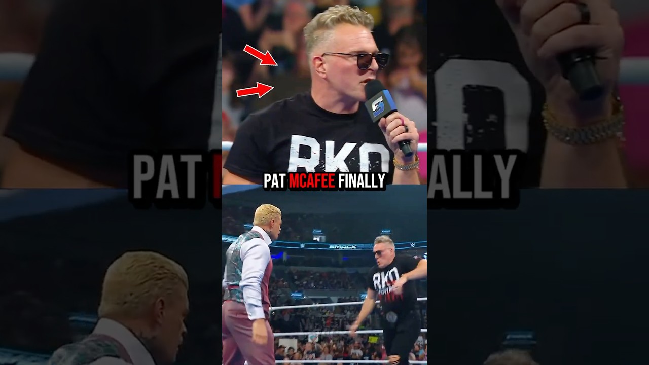 Pat McAfee Finally Did Something Fans Could Appreciate .. #wwe #ytshorts