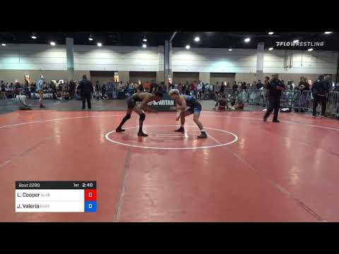 132 Lbs Consolation - Lindrix Cooper, Alabama Vs Jean Valoria, Garage Boyz Wrestling A328