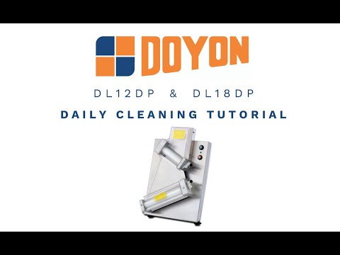 Doyon DL18DP Countertop Double Pass Dough Sheeter, 18" Diagonal Two Rollers, 1/2 Hp 9 image