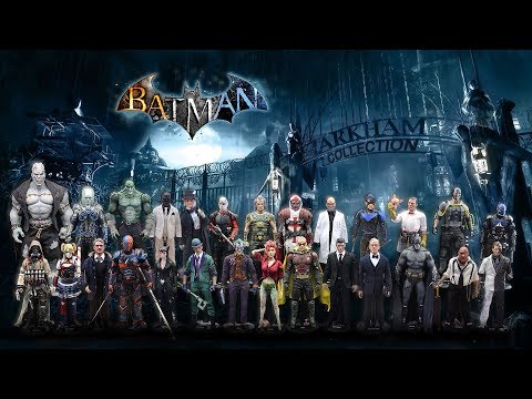 1/6 BATMAN UNIVERS ARKHAM COLLECTION CUSTOM ASYLUM - CITY - ORIGINS - KNIGHT