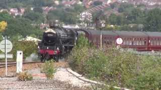 preview picture of video 'Torbay Express & The Royal Duchy - Newton Abbot - 010913'