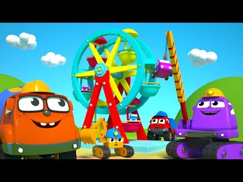 FRIENDS ON WHEELS EP 22 - MIGHTY MACHINES BUILDING A FERRIS WHEEL