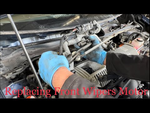 How to change Front Wipers Motor on Toyota Prius #zm motors #youtube