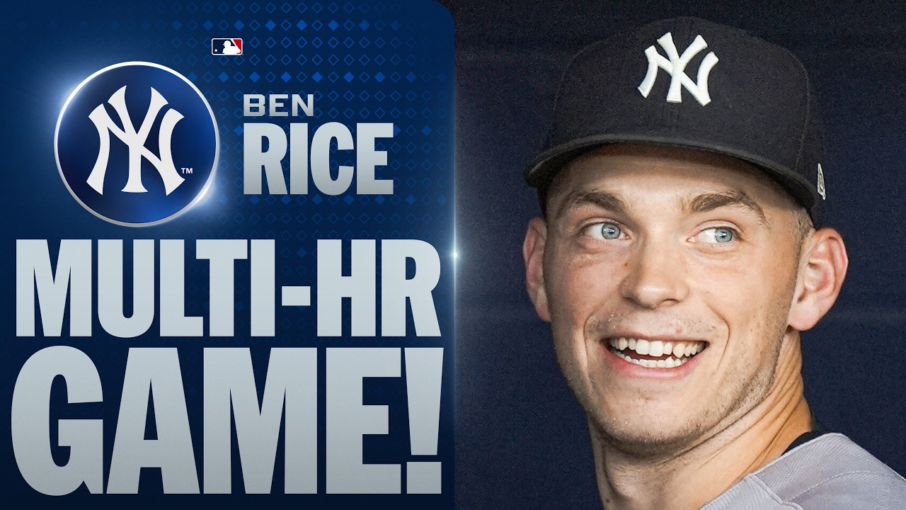 TWICE FOR RICE! 🍚 Two-homer day for Home Run Derby-bound Ben Rice! | MLB Highlights