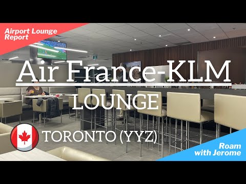 AIR FRANCE - KLM Lounge | Toronto (YYZ), Canadá | American Express Lounge | Avaliação do Lounge
