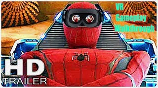 SPIDERMAN HOMECOMING Virtual Reality(VR) Gameplay Experience(Full Playthrough & Official Trailer)