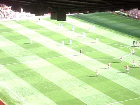 Tevez getting Booed, at the Manchester Derby, September 2009