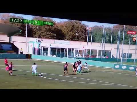 Athletic de Bilbao femenino. Gol de Yulema. Fútbol femenino