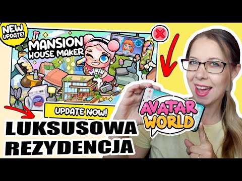 LUKSUSOWY APARTAMENT 💗 DODATEK W AVATAR WORLD #avatarworld #dodatek #granatelefon