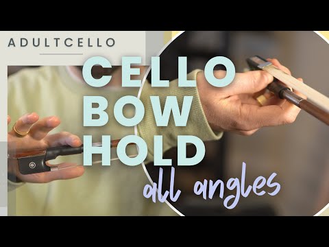 Quickstart: How to hold the cello bow | MULTIPLE POV!