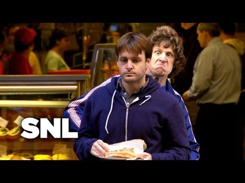 SNL Digital Short: People Getting Punched Right Before Eating - Saturday Night Live