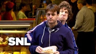 SNL Digital Short: People Getting Punched Right Before Eating - Saturday Night Live