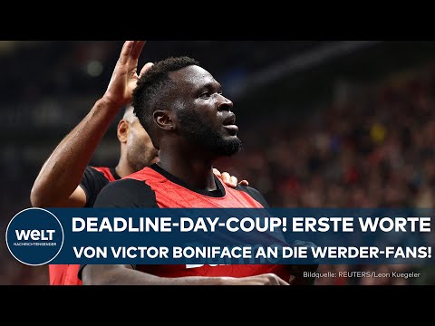 BUNDESLIGA: Erste Boniface-Worte an die Werder-Fans! | Highlights #bl