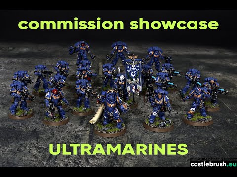 'Eavy Metal Ultramarines?! Commission Army Showcase