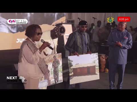 WATCH: Jamaica Presents Art Pieces to Prez Mahama at UN Slavery Conference