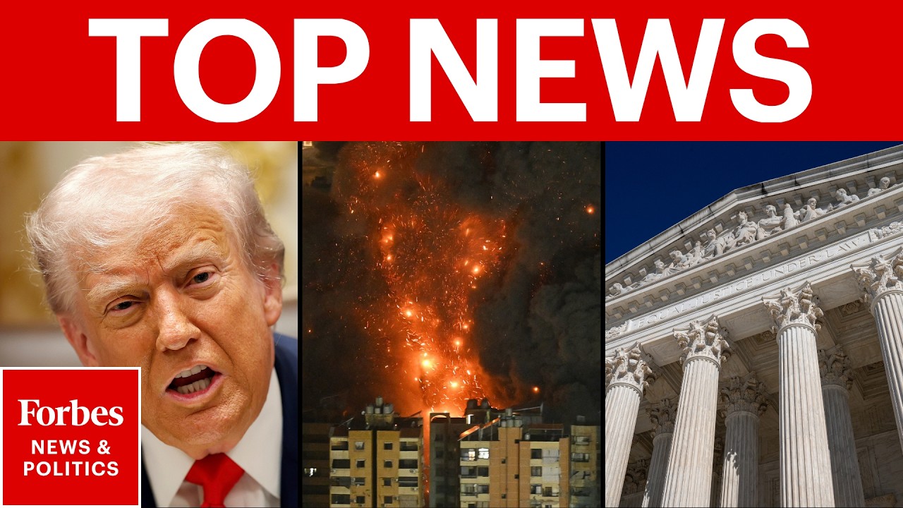 Video | TOP NEWS: Trump Demands Other Nations Help Secure Strait Of Hormuz, Iran War | Forbes News