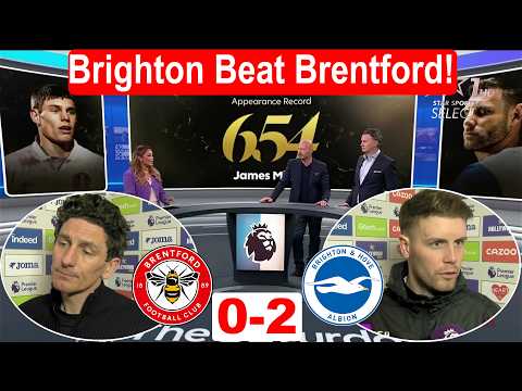 Fabian Hurzeler, "We Control The Key Moments Quite Well Today": Brentford vs Brighton 0-2 Analysis