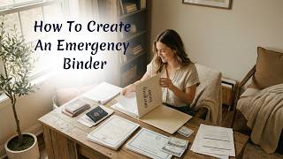 How to Create an Emergency Binder: Organize Vital Documents