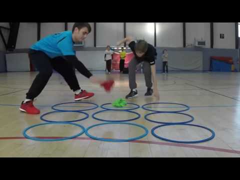 Ta-Te -Ti  en la clase de educación física | #EducacionFisicaParaTodos | 2016