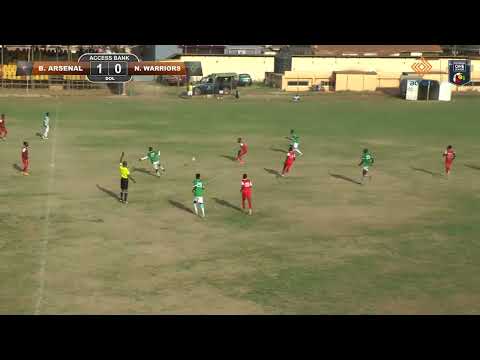 BEREKUM ARSENAL 1 - 0 NKORANZA WARRIORS - 2022/23 ACCESS BANK DIVISION ONE LEAGUE HIGHLIGHT