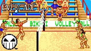 Malibu Bikini Volleyball (Evercade - Atari Lynx Collection 1) Gameplay