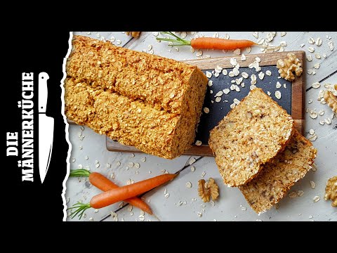 👌Walnussbrot selbst backen - OHNE MEHL! Mitbackvideo!