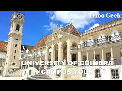 University of Coimbra Campus Tour | Polo-1 🎓 Portugal