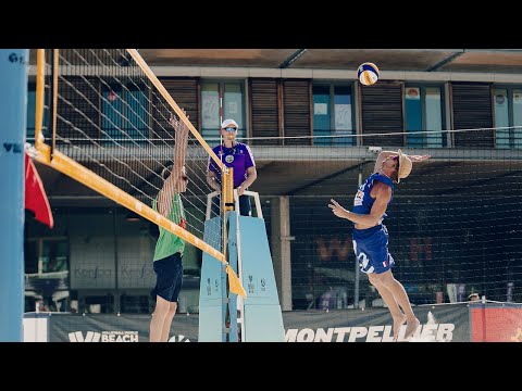 🏐 Nijland/Versteegen (NED) - Patte/Platre (FRA) | 2022 VW Beach Pro Tour Futures | Montpellier 🏐