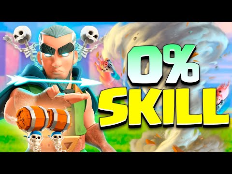 THIS MINER DECK REQUIRES *NO* SKILL - Clash Royale