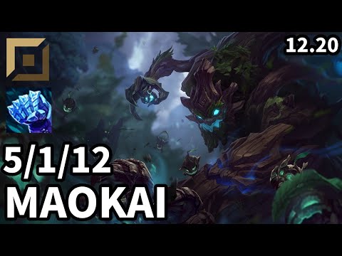 Maokai Top vs Vayne - Ranked Master - Patch KR 12.20