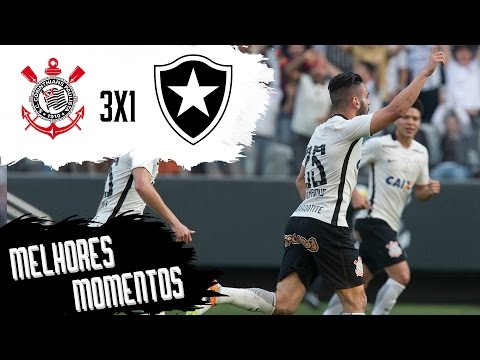 Corinthians 3x1 Botafogo - Melhores Momentos - Brasileirão 2016