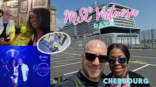 MSC VIRTUOSA DAY 3, Cherbourg-en-Cotentin in France. #cruiseship     #cruise #holiday