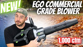 NEW EGO LBX1000 - The Most Powerful Cordless Blower Ever?  FULL REVIEW