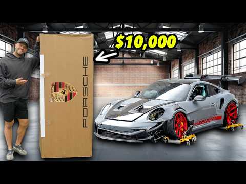 Thumbnail for REBUILDING A WRECKED 2024 PORSCHE 992 GT3RS by Porsche 992