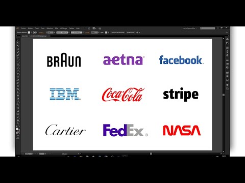 Tuto détaillé comment créer un logo pas à pas sur Illustrator pour débutant