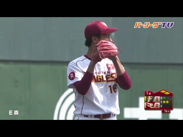 イーグルス・森 5回無失点