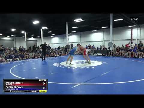 187 Lbs 2nd Place Match (8 Team) - Jacob Everett, Michigan Vs Caden Brooks, Washington C1fd