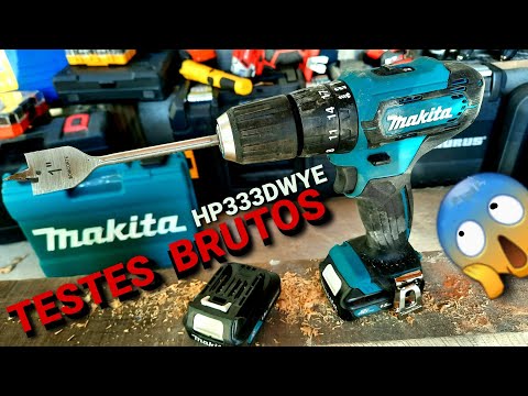 TESTES BRUTOS DA MAKITA HP333DWYE
