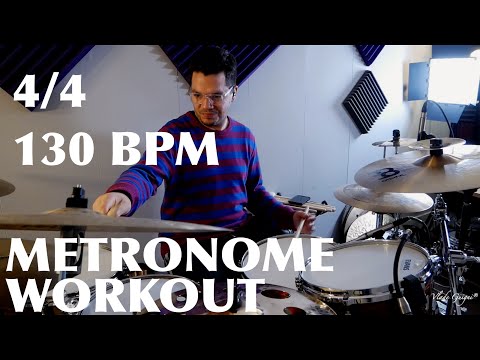 Metronome Workout 4/4 130 BPM