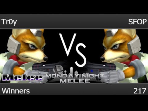 MNM 217 - Tr0y (Fox) vs SFOP (Fox) Winners - Melee