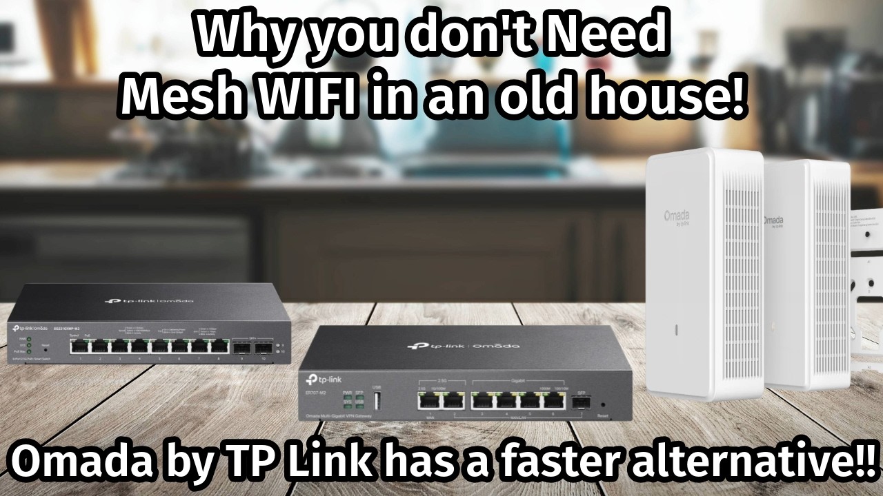 You Don't need Mesh WIFI if you live in an older house, try this instead!!