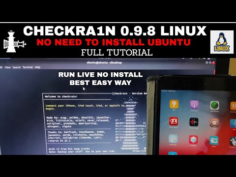 Checkra1n Linux tutorial| Checkra1n Ubuntu|checkra1n Windows|Checkra1n 0.9.8|Jailbreak ios 12/13.3.1