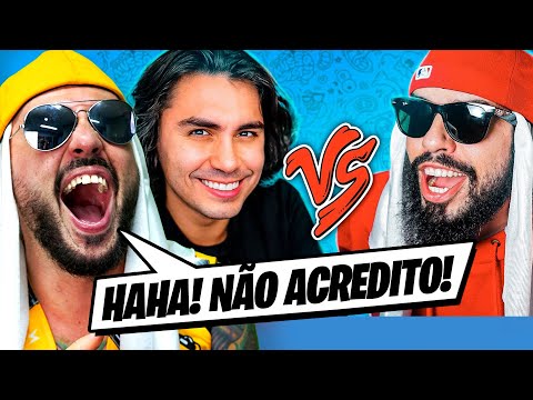 BATALHA DE YOUTUBERS LUCAS CLASH ON VS MUSSA | REACT MUSSARELA