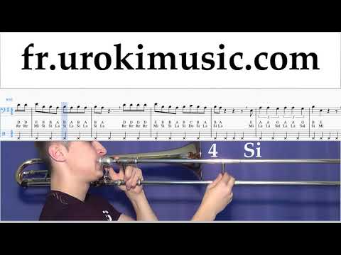Cours de Trombone Lele Pons - Celoso Tuto Partitions um-i829