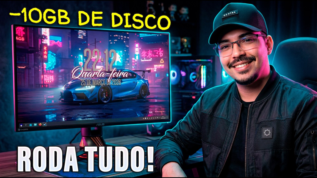 WINDOWS NUNCA MAIS? Instalei esse Sistema e meu PC VELHO VOOU! 🚀💻