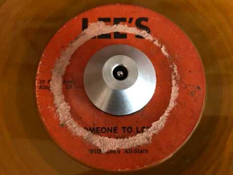 ken parker with lee's all-stars - someone to love (lee's) yellow vinyl