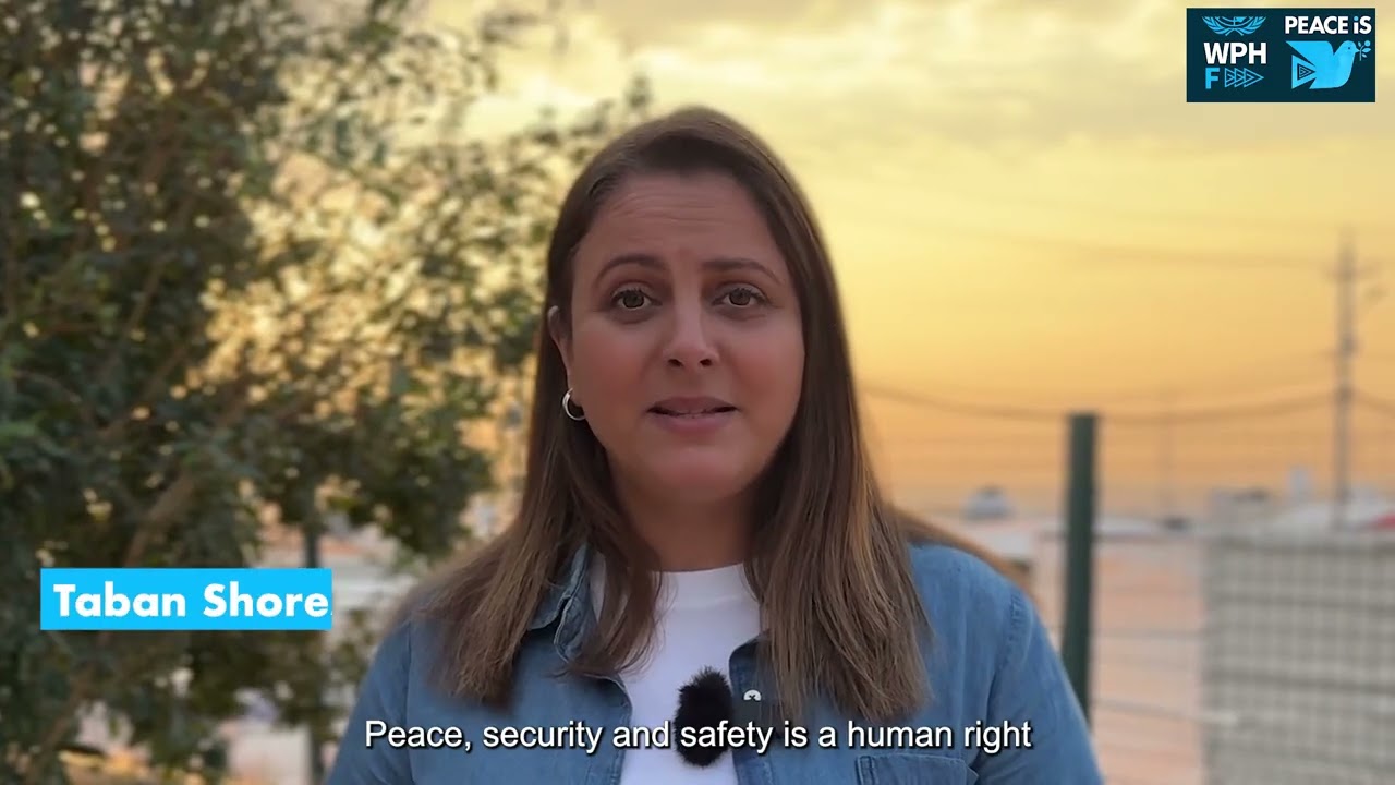 For Taban Shoresh, #PeaceIs a Fundamental Human Right that Belongs to Everyone, Everywhere